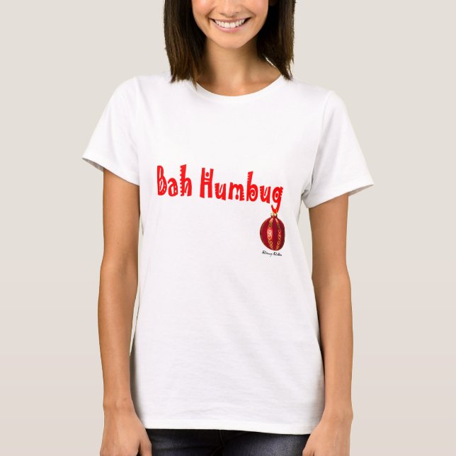Bah Humbug Holiday T-shirt (Front)