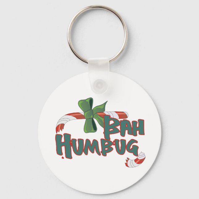 Bah Humbug! Keychain (Front)