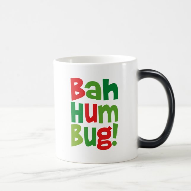 Bah Humbug Magic Mug (Right)
