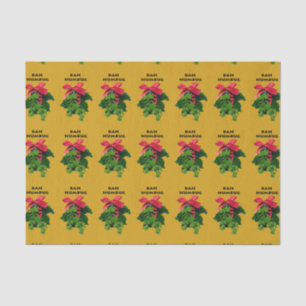 Bah Humbug Mistletoe Tissue Paper