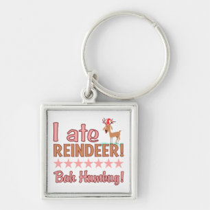 Bah Humbug Reindeer key chain