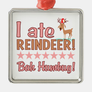 Bah Humbug Reindeer ornament