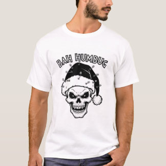 Bah Humbug Skull T-Shirt