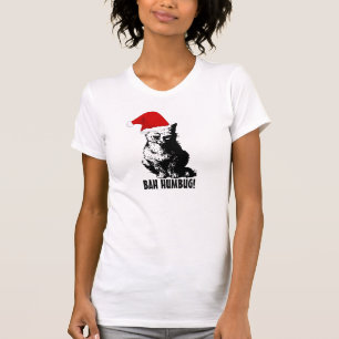 Bah Humbug ! T-shirt Chat de Noël