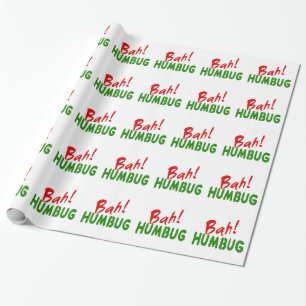 Bah! Humbug Wrapping Paper