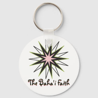 Baha'i Faith Star Keychain