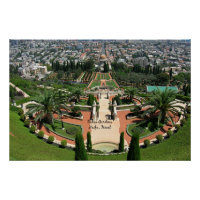Bahai Gardens in Haifa, Israel