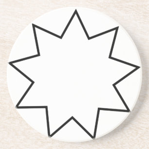 Bahai Symbol Coaster