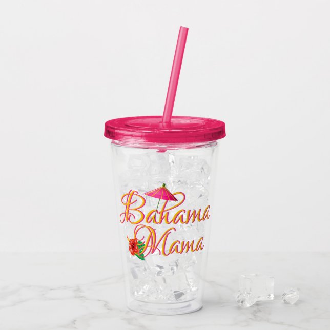 Bahama Mama Acrylic Tumbler (Back Ice)