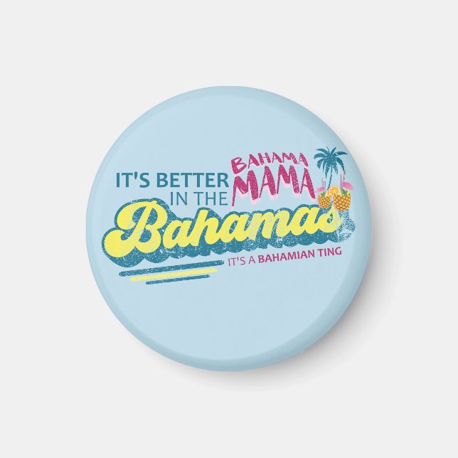 Bahama Mama Bahamas Magnet Vacances Croisière (Devant)