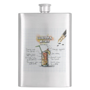 Bahama Mama Hip Flask