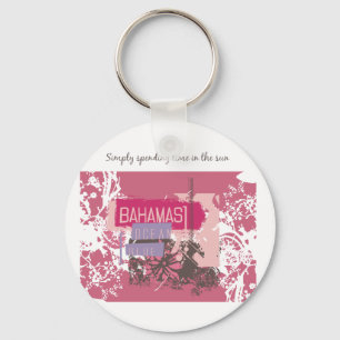 Bahama Sun T-shirts and Gifts Keychain