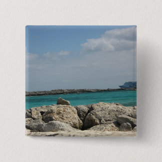 Bahamas 2 Inch Square Button