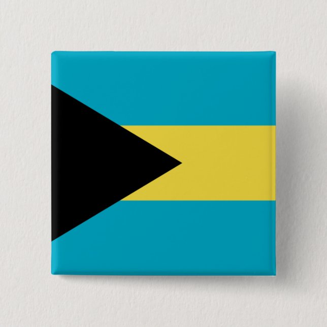 bahamas 2 inch square button (Front)