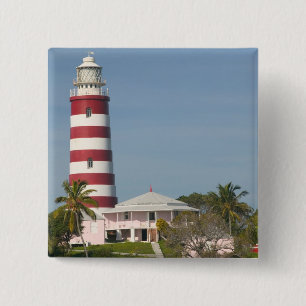 BAHAMAS, Abacos, Loyalist Cays, Elbow Cay, Hope 2 Inch Square Button