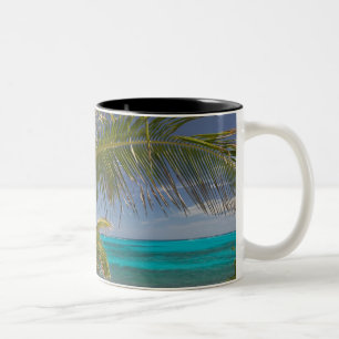 BAHAMAS, Abacos, Loyalist Cays, Man O'War Cay: Two-Tone Coffee Mug