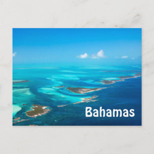 Bahamas aerial postcard