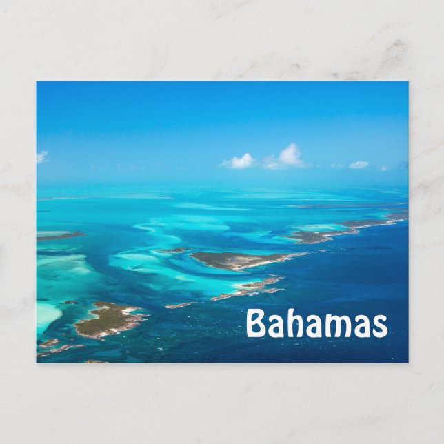 Bahamas aerial postcard (Front)