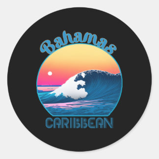 Bahamas Bahamas Classic Round Sticker