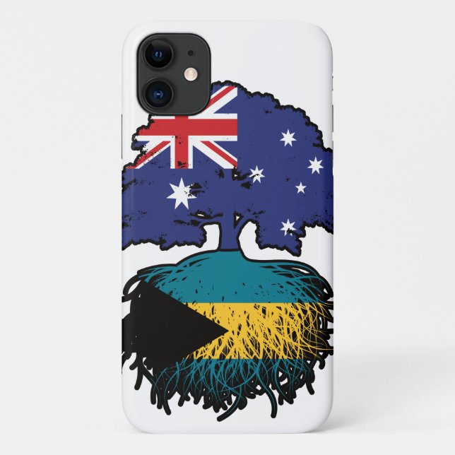 Bahamas Bahamian Australian Australia Tree Roots Case-Mate iPhone Case (Back)