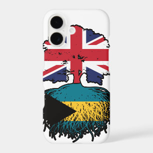 Bahamas Bahamian British UK Tree Roots Flag