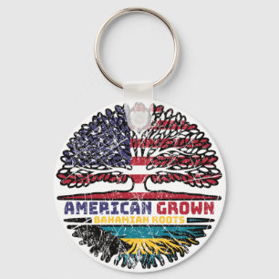 Bahamas Bahamian US American USA United States Keychain