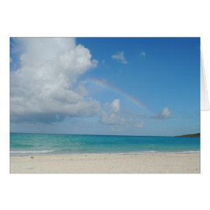 Bahamas Beach and Rainbow