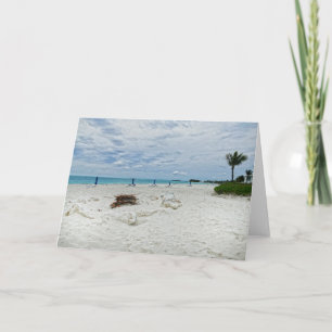 Bahamas Beach Fire Pit Card
