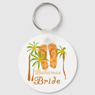 Bahamas Bride Keychain