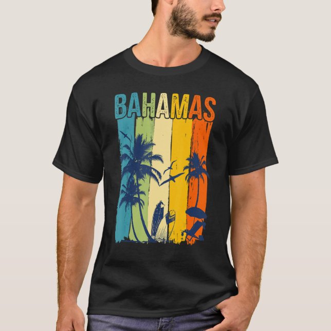Bahamas Caribe Family Vacation Matching Group T-Shirt (Front)
