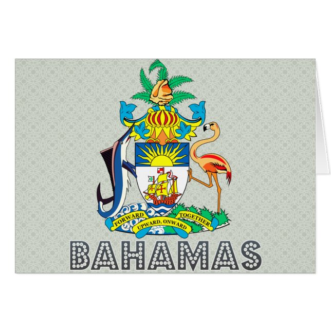 Bahamas Coat of Arms (Front Horizontal)