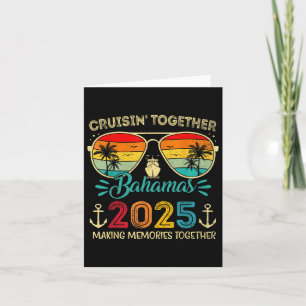 Bahamas Cruise 2025 Family Matching Cruise Bahamas Card