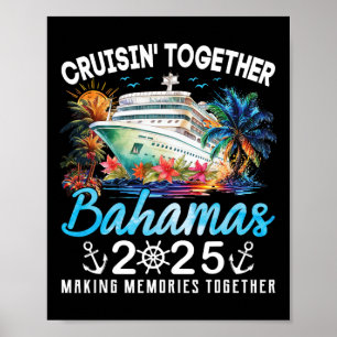 Bahamas Cruise 2025 Family Matching Cruise Bahamas Poster