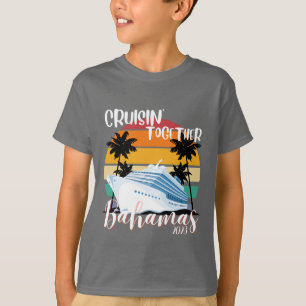 Bahamas Cruise sea 2025 Family Friend Group Travel T-Shirt
