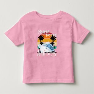 Bahamas Cruise sea 2025 Family Friend Group Travel Toddler T-shirt