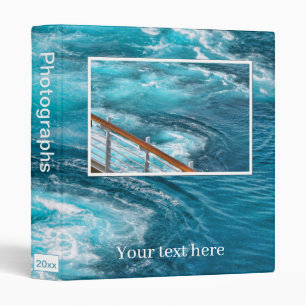 Bahamas Cruise - Turquoise Wake - Caribbean Sea Binder