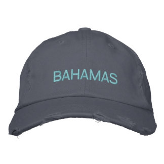 BAHAMAS EMBROIDERED HAT