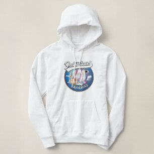Bahamas fabulous logo  hoodie