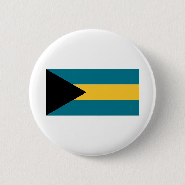Bahamas Flag 2 Inch Round Button (Front)