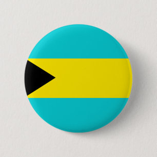 Bahamas Flag 2 Inch Round Button