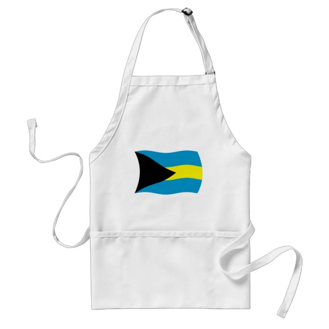 Bahamas Flag Apron (Front)