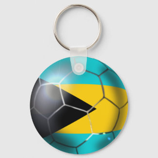 Bahamas flag - Bahaman Caribbean flag Keychain