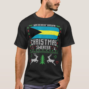 Bahamas Flag Bahamian Christmas Sweater