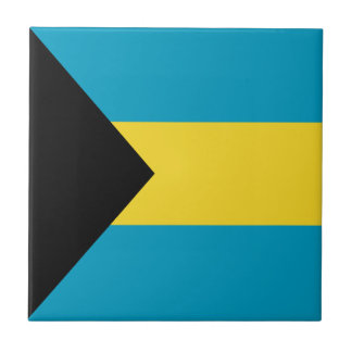 Bahamas Flag Ceramic Tile