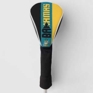 Bahamas Flag Gorgeous Patriotic Golf Head Cover