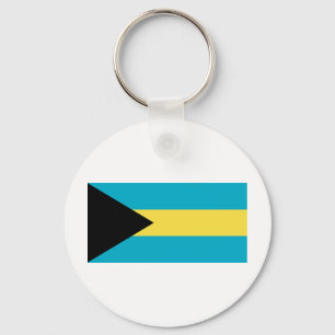 Bahamas Flag Keychain