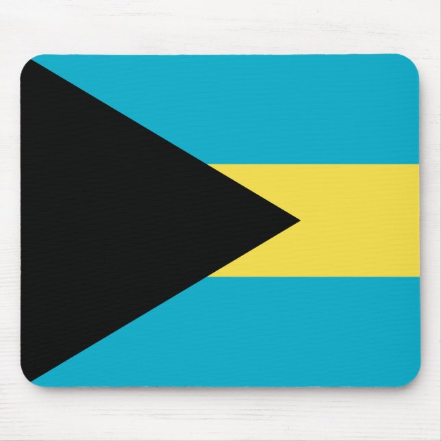 Bahamas Flag Mouse Pad (Front)