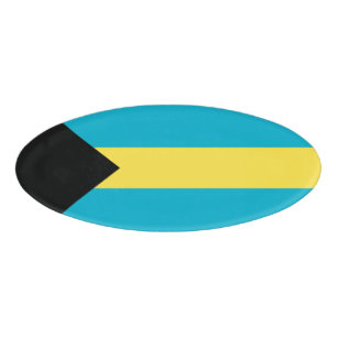 Bahamas flag name tag