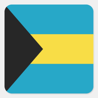 Bahamas Flag Sticker