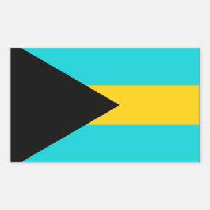 Bahamas Flag Sticker